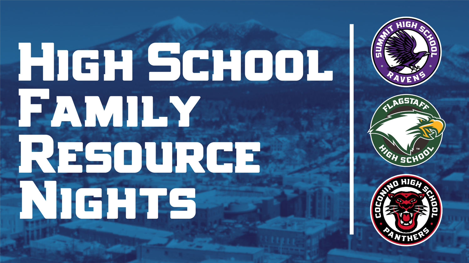  High School Family Resource Nights